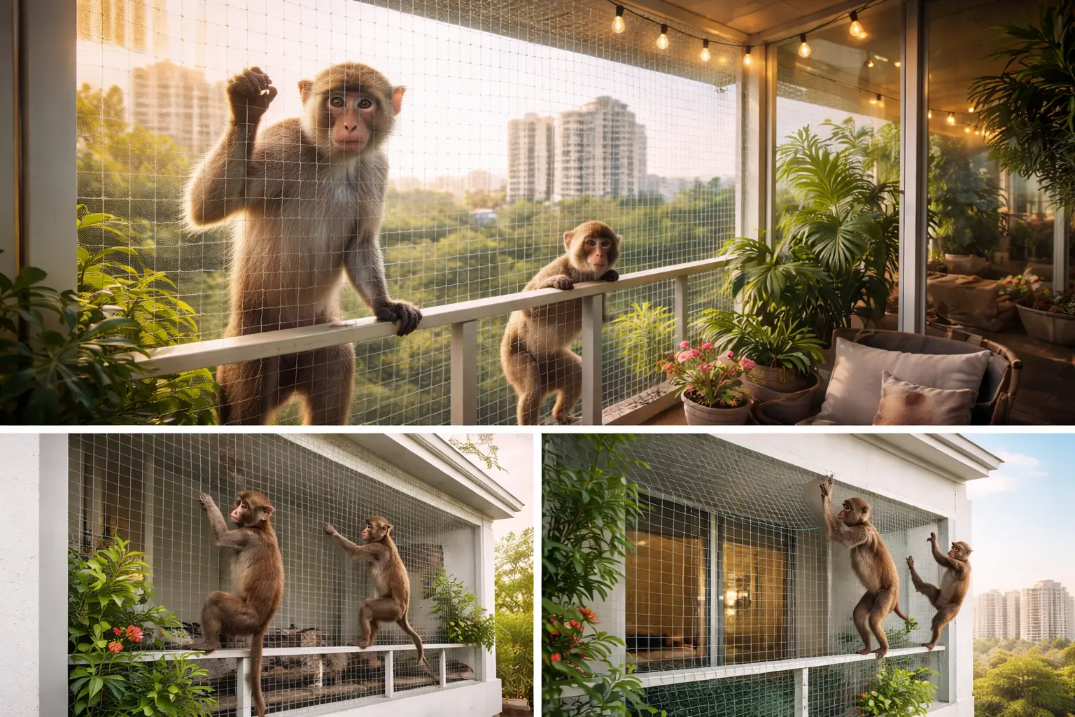 Monkey Safety Nets in Hyderabad