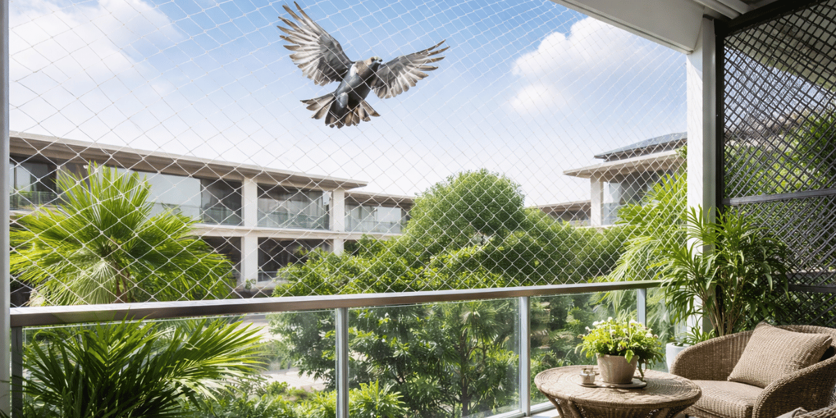 Balcony Bird Nets in Hyderabad